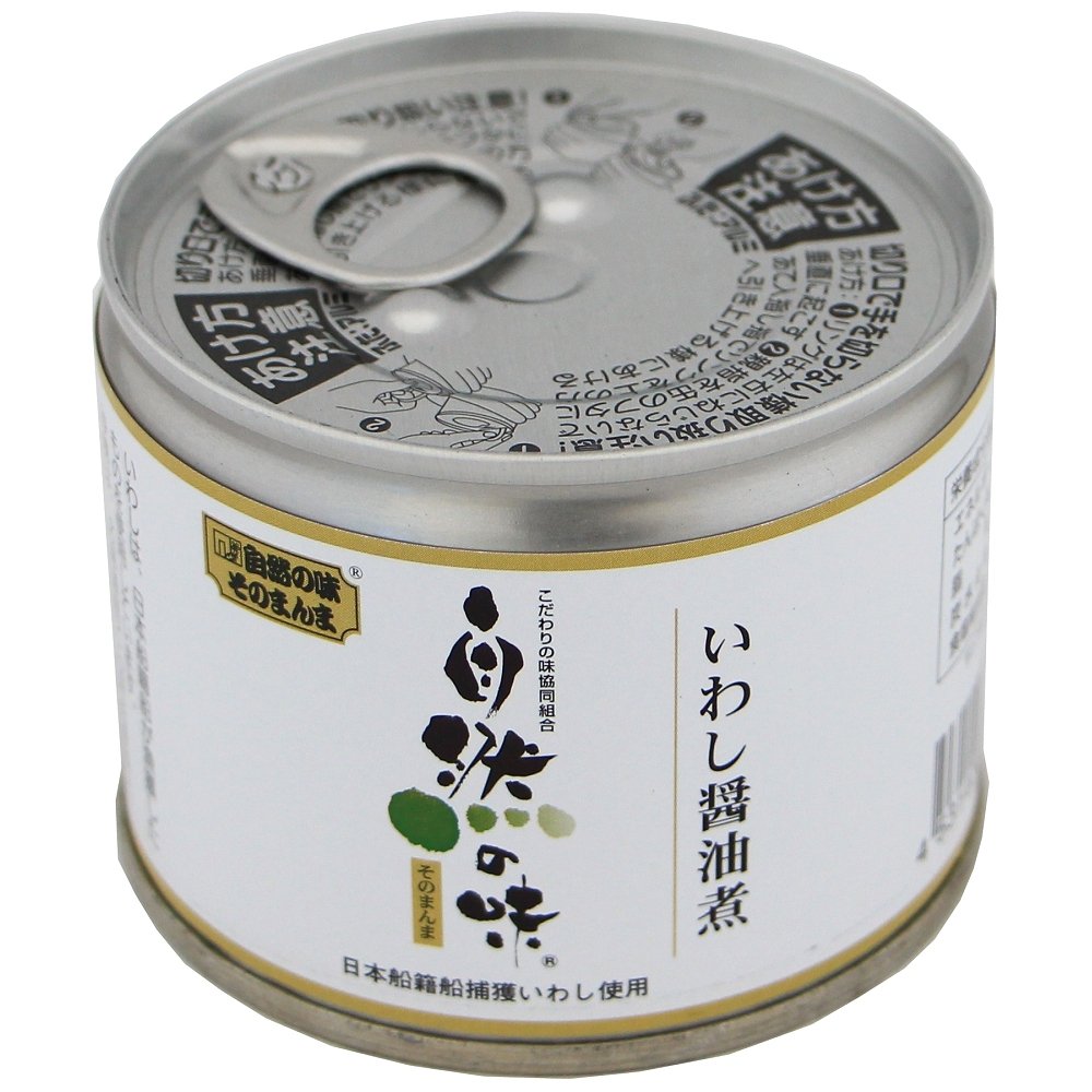 商品情報 いわし（鰯）醤油煮缶詰［190g］ | こだわりの味協同組合